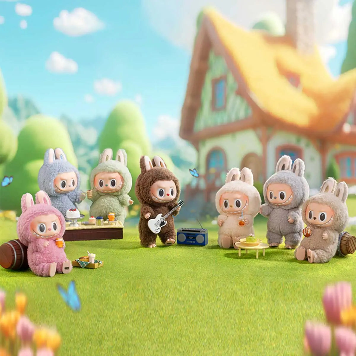 LABUBU The Monsters - Exciting Macaron Blind Familie