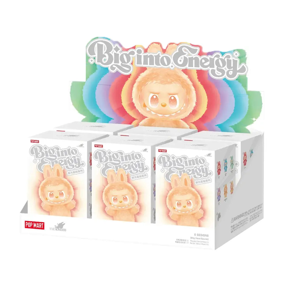 LABUBU The Monsters - Big Into Energy Blind Box 6er Pack