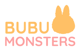 BUBU Monsters Logo mehrfarbig